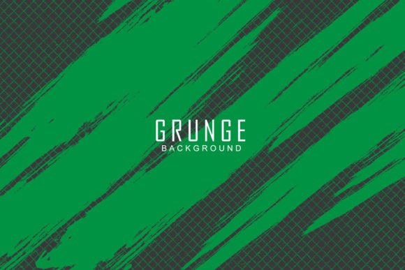 Abstract Green Color Grunge Background: A Designer's Raw Edge