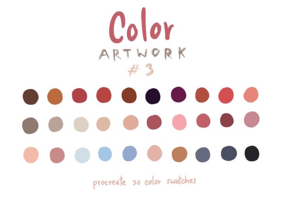 Color Artwork#3: A Designer's Palette for iPad Creativity