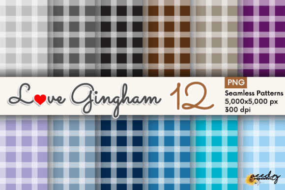 Gingham in Color Chart: A Pattern for Every Project