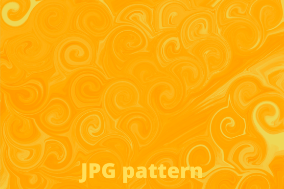 Mastering the Orange Color Swirl Paint Background JPG