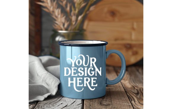 Mug Handle Color Denim Mug Mockup 15: A Design Asset Deep Dive