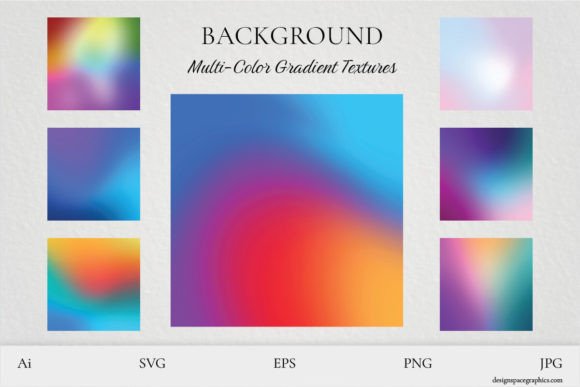 Multi-Color Blended Gradient Backgrounds: A Modern Design Essential