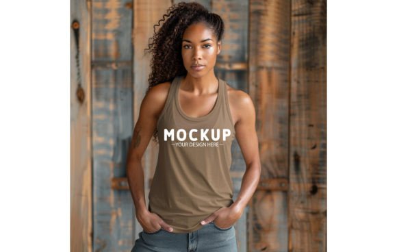 Next Level 1533 Tank in Clay Color Mo: A Designer's Asset