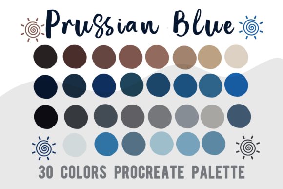 Procreate Color Palette Prussian Blue: A Designer's Shortcut