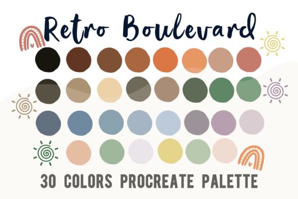 Retro Boulevard Palette: Your Shortcut to Vintage Design